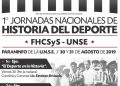 Santiago del Estero abrió las puertas a las primeras jornadas nacionales de Historia del Deporte