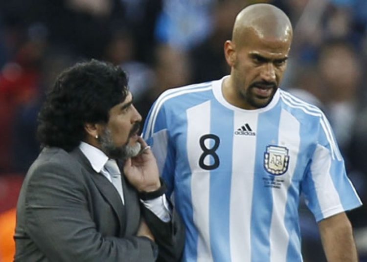 Maradona-Verón: una confrontación con historia