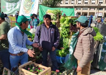 Alimentazo en Plaza de Mayo