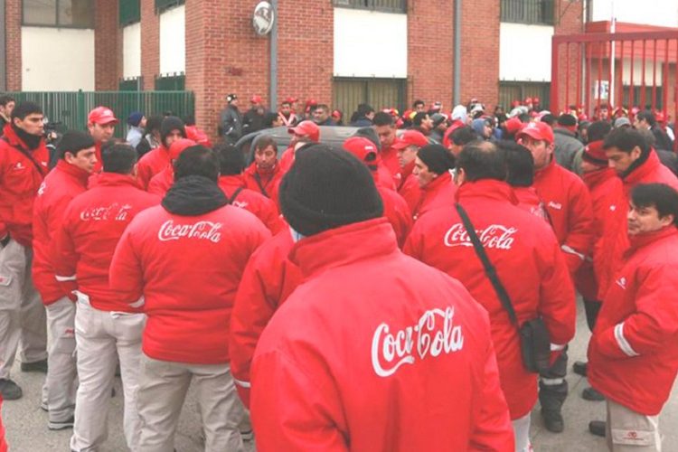 Coca Cola: estado de alerta y movilización