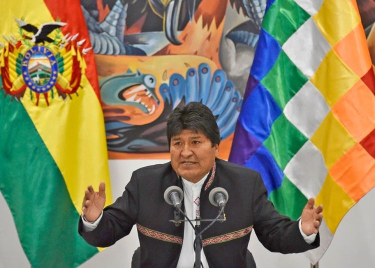 Evo Morales denuncia intento de golpe de estado