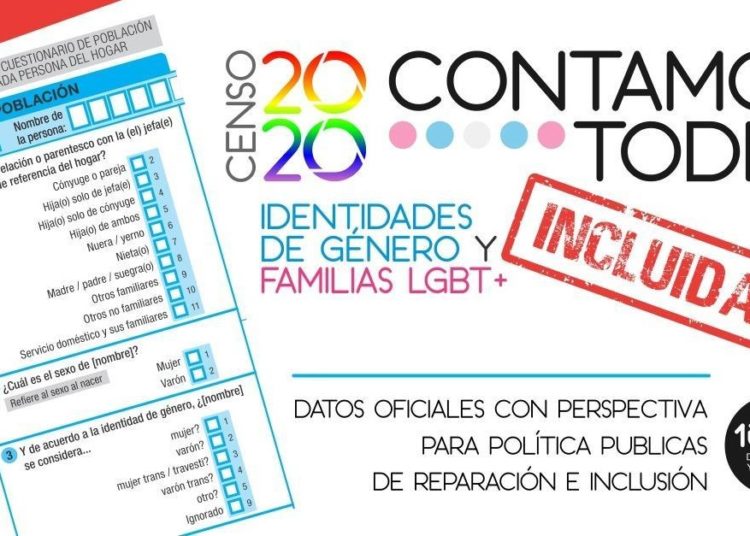 La identidad de género será incluida en el censo nacional