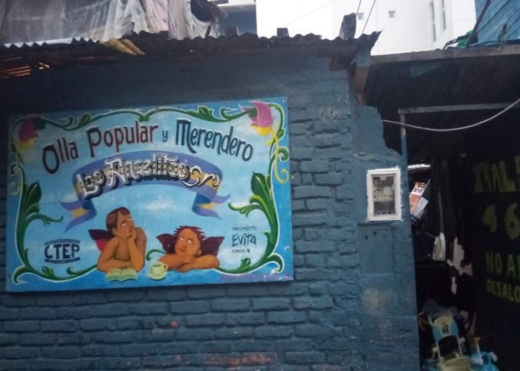 Buscan desalojar un merendero en La Boca