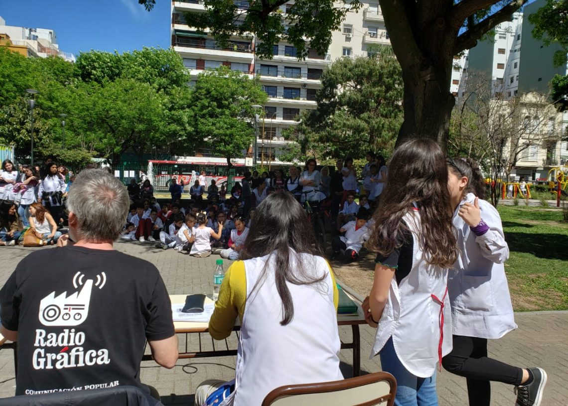 Escuelas de Barracas realizaron actividades por la ESI