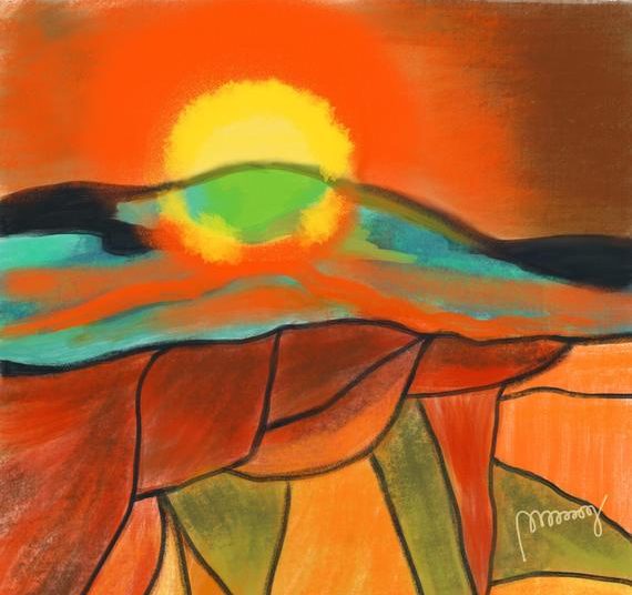 Fuentes Seguras. El primer tramo del sendero