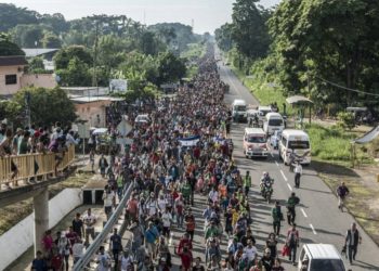 Caravana migrante. “Se vive una crisis humanitaria en las fronteras de México”