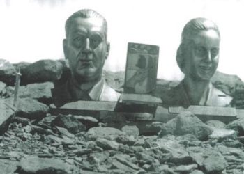 Los bustos de Perón y Eva serán llevados nuevamente al Aconcagua