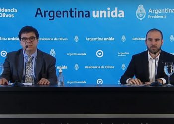 Guzmán y Moroni. Anunciaron medidas de urgencia para monotributistas y trabajadores informales