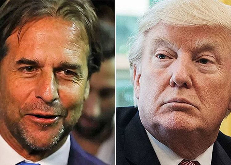 Uruguay se va de UNASUR luego de una llamada de Trump a Lacalle Pou