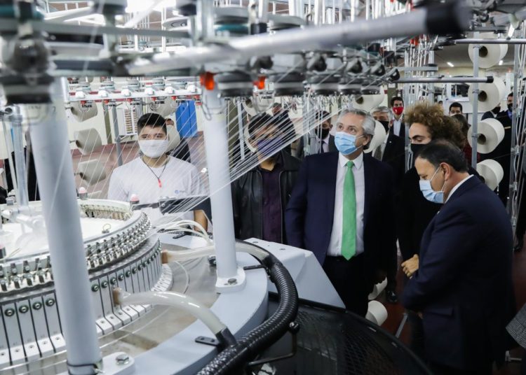 Alberto Fernández en La Rioja. “Necesitamos que las máquinas se vuelvan a encender en la Argentina”