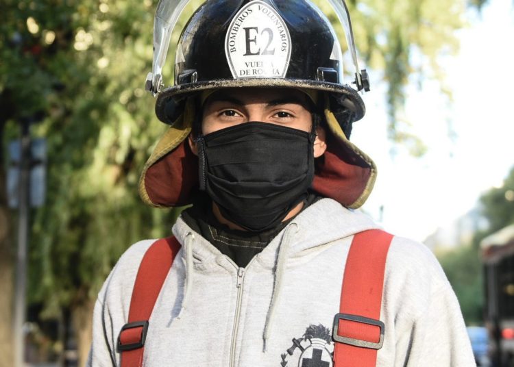 “Ser bombero voluntario es sentir amor por el prójimo”