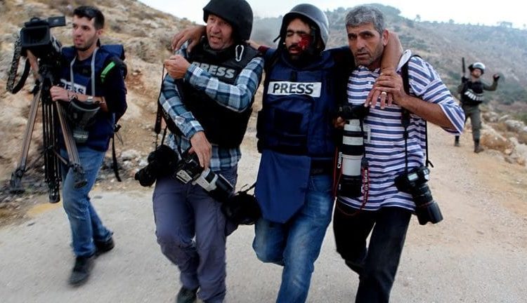 Organizaciones latinoamericanas apoya a periodistas palestinos