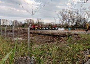 Vecinos de Caballito denuncian obras de IRSA en plena cuarentena
