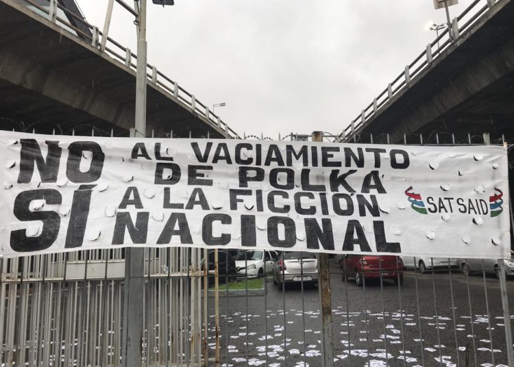 Trabajadores de Pol-Ka reclaman contra el vaciamiento de la productora