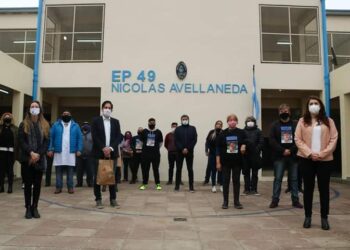 Homenaje a Sandra y Rubén. “Fue un acto que vino a traer algo de alivio a las familias”