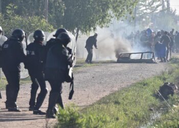 Desalojo y represión en Guernica