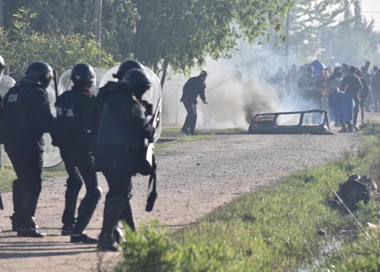 Desalojo y represión en Guernica