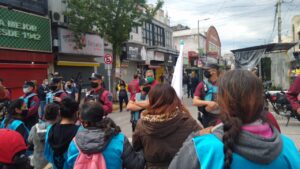 Represión a trabajadorxs de la vía pública en huelga de hambre