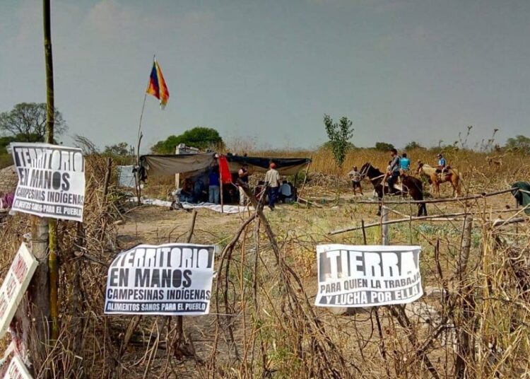 La Policía de Jujuy desalojó a la comunidad Tusca Pacha en beneficio del negocio inmobiliario