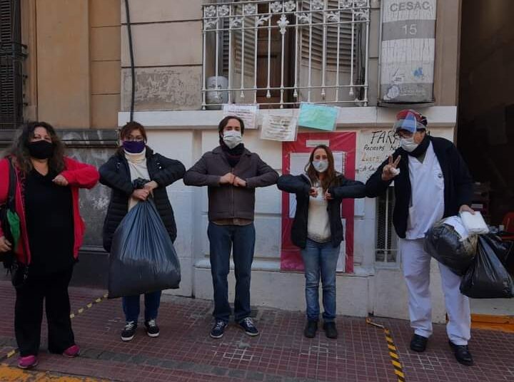 Ante la falta de recursos, la Cooperadora del CESAC 15 se organiza solidariamente