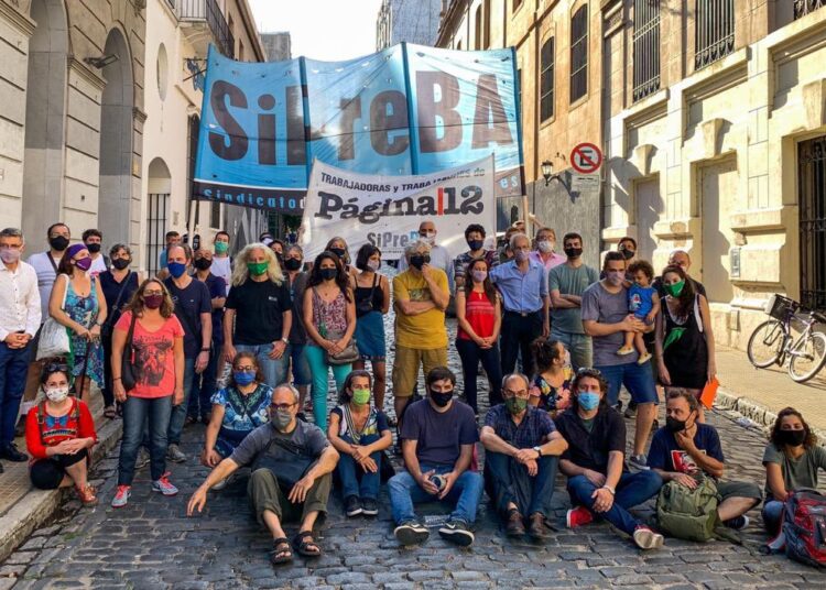 Paro hasta Navidad en Página 12. “La situación salarial es estrepitosa”