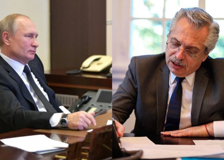 Alberto Fernández conversó con Vladimir Putin. Pandemia, vacunas y FMI