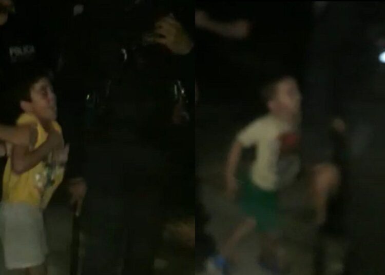 La Policía de la Ciudad desalojó violentamente a una mujer y sus hijos