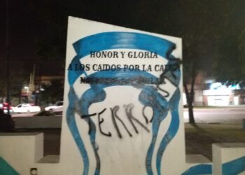 Denuncian vandalización contra monumento que recuerda a Mártires de la Masacre de Pasco
