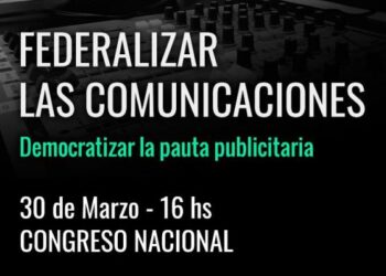 Medios autogestionados convocan a jornada por la democratización de la pauta oficial