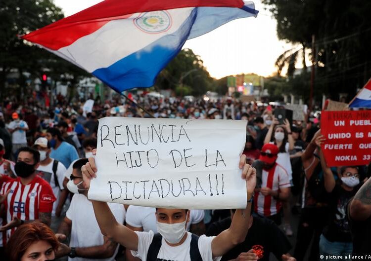 Paraguay. Movilizaciones populares piden la renuncia de Abdo Benítez