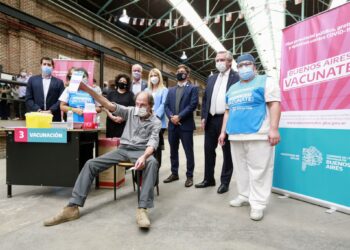 Provincia de Buenos Aires alcanzó el primer millón de vacunados contra el COVID-19