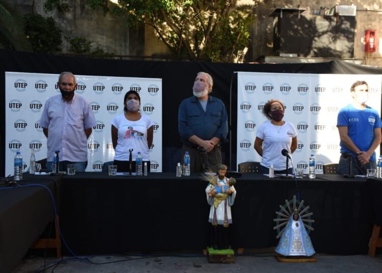 Rumbo a la formalización del sindicato. La UTEP presentó a sus autoridades