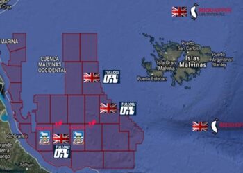 Malvinas, Mar Argentino y la invasión británica