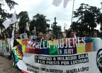 Jallalla Mujeres, por la libertad a Milagro Sala