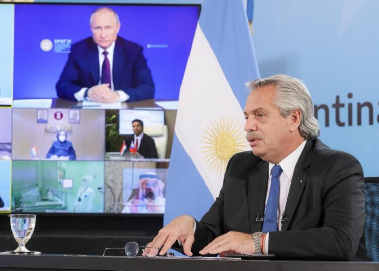 Sputnik V. Fernández y Putin anunciaron el inicio de su producción en Argentina