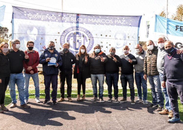 CGT Regional Oeste. Respaldo a candidatos gremiales, homenaje a trabajadores esenciales