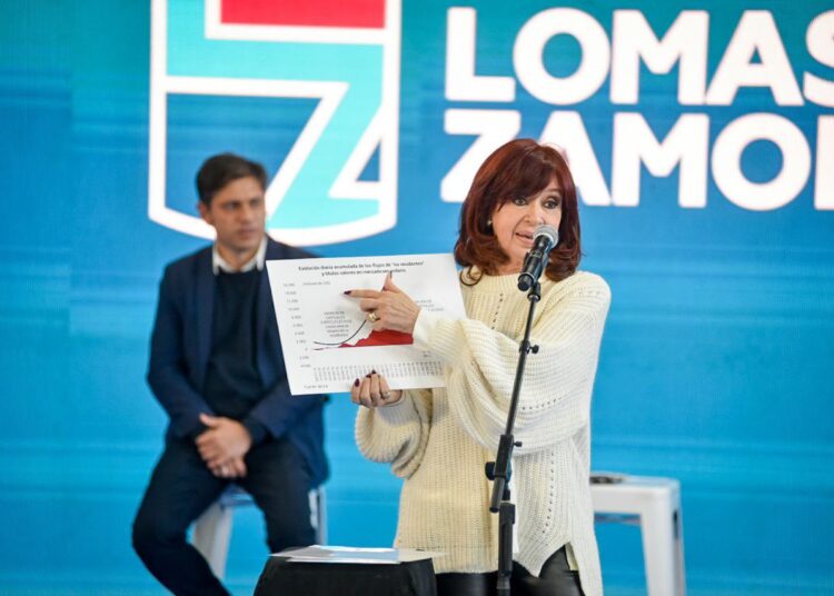 CFK contra la oposición: “Terminada la pandemia vamos a tener que levantar el muerto que nos dejaron”