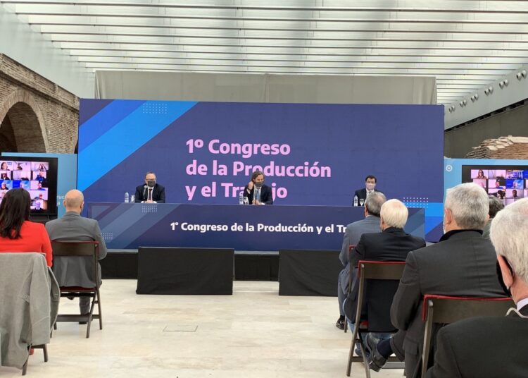 Primer Congreso de la Producción y el Trabajo. Estado, gremios y empresarios, consolidar un país industrial
