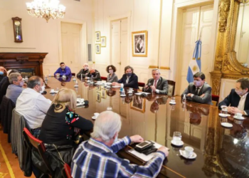 El Consejo Directivo de la CGT se reunió con Alberto Fernández