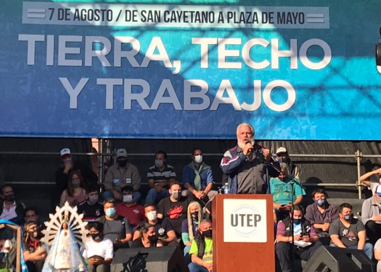 Gran movilización de la economía popular por Tierra, Techo y Trabajo