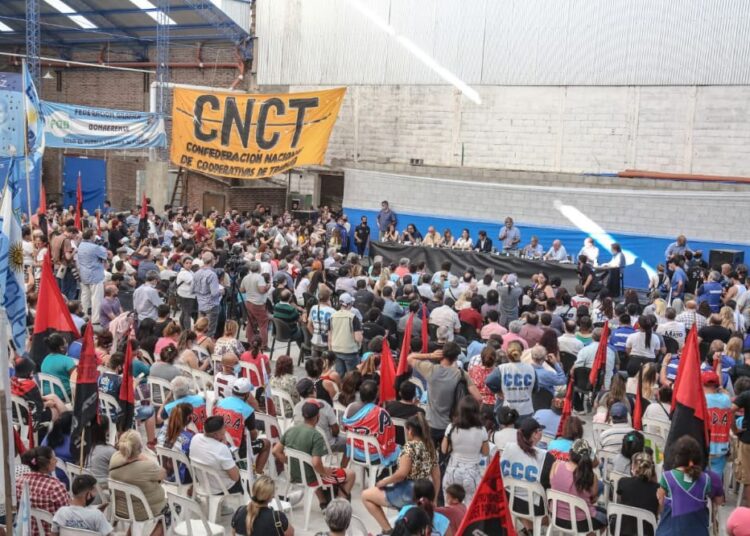 Acto del Espacio Producción y Trabajo en Moreno. Alianza estratégica, respaldo al Frente de Todos