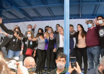 Movilización al TSJ. “Rechazamos que el Gobierno de la Ciudad colonice a la Justicia nacional”