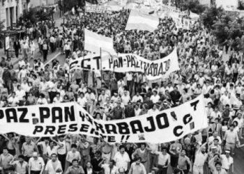 1982 – 2022. Paz, Pan y Trabajo, que la deuda no la paguen los de abajo