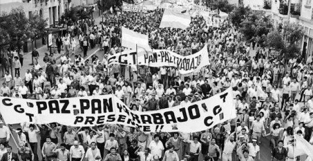 1982 – 2022. Paz, Pan y Trabajo, que la deuda no la paguen los de abajo