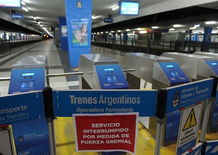 Los motivos detrás del paro de trenes de La Fraternidad