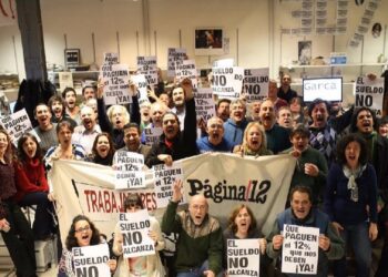 Trabajadores de Página 12 denuncian que el Grupo Octubre se niega a recomponer salarios