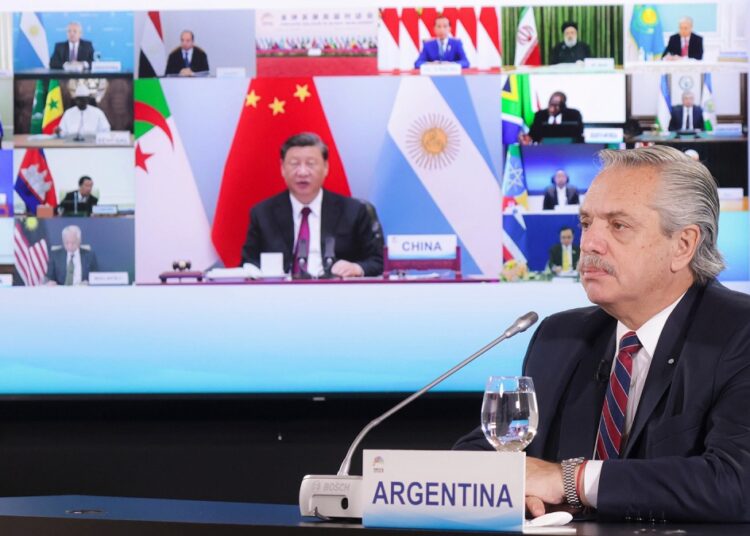 Argentina planteó ingresar al BRICS
