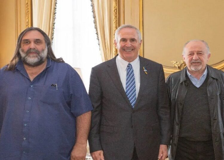 Hugo Yasky: “Con Marc Stanley discutimos el rol del sindicalismo en la sociedad”