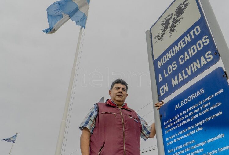 Andrés Fernández: “El arte me sirvió como disparador para poder hablar de Malvinas”