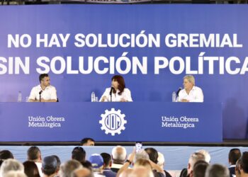 Plenario de la UOM con regreso de Cristina: “Necesitamos que el gobierno ayude a resolver la puja distributiva”